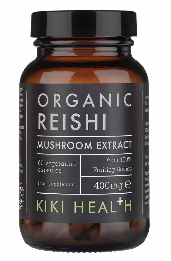 KIKI Health Reishi ekstraktas, 400mg, maisto papildas