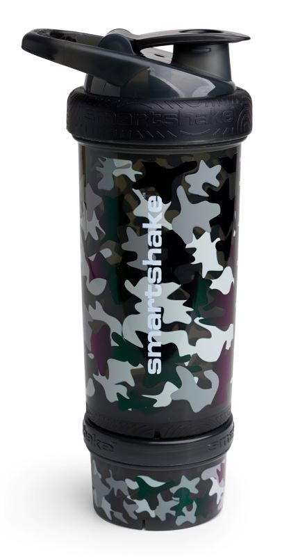 SmartShake Revive Series, Camo Black - 750 ml, sportinis gėrimo indas