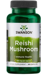 Swanson Reishi Mushroom kapsulės sveikatai