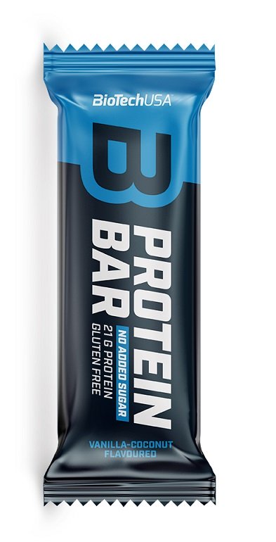 BioTechUSA baltoji proteino batonėlis, vanilės-kokoso skonio, 16 vnt.