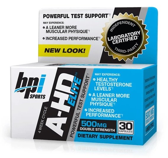 BPI Sports A-HD Elite - 30 kapsulių, maisto papildas vyrams