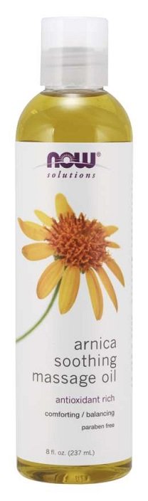 NOW Foods Arnica masažo aliejus, 237 ml, sveikatai ir gerovei