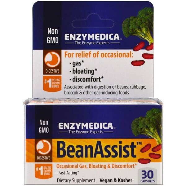 Enzymedica BeanAssist - 30 kapslit
