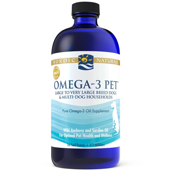 Nordic Naturals Omega-3 lemmikloomale - 473 ml.