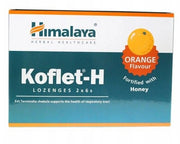 Himalaya Koflet-H apelsinų skonio pastilės