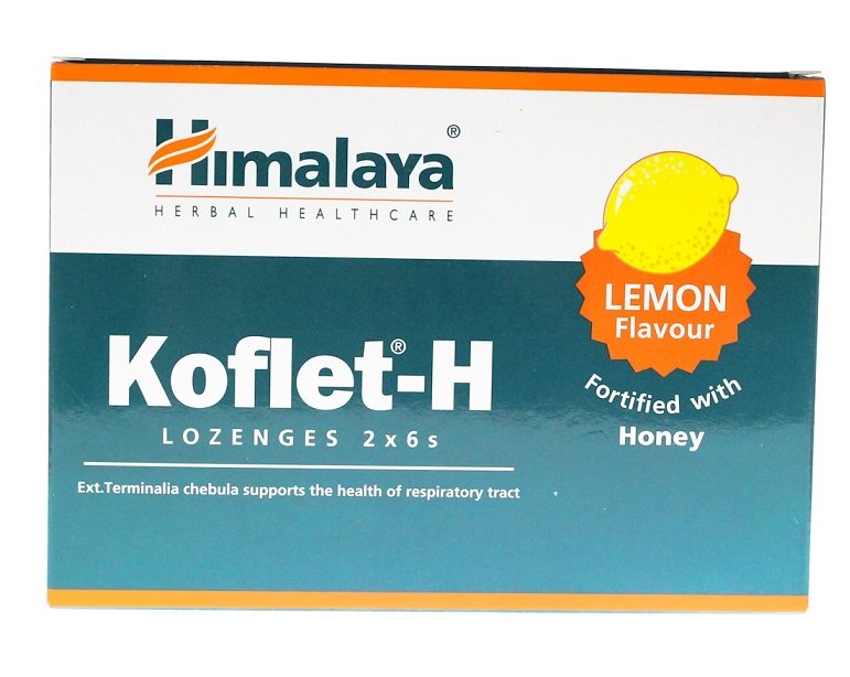 Himalaya Koflet-H, sidrun - 12 pastilli
