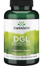 Swanson DGL, 385mg - 180 kramtomų tablečių