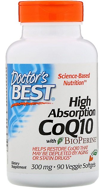 Doctor's Best CoQ10 kapsulės sveikatai