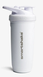 SmartShake nerūdijančio plieno balta gertuvė 900 ml