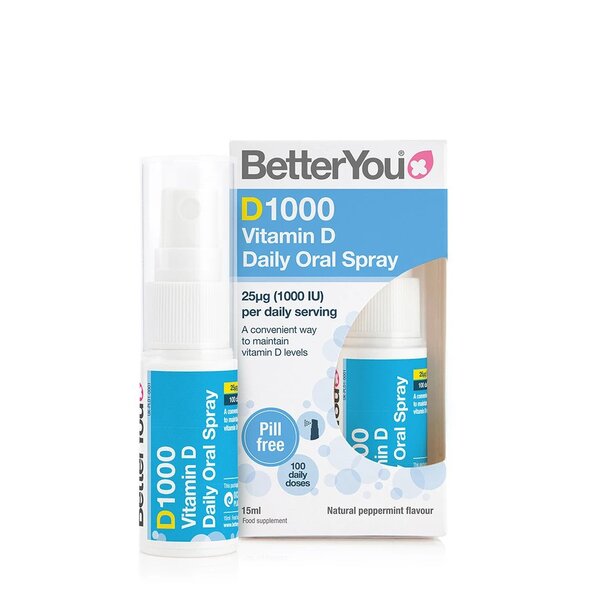 Vitaminų D purškiklis BetterYou D1000