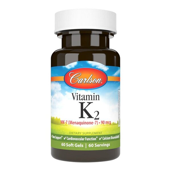 Vitaminų K2 kapsulės