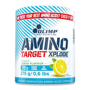 Amino Target Xplode, Lemon - 275 g, sporto papildas