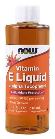 NOW Foods Vitamin E skystas papildas 118 ml