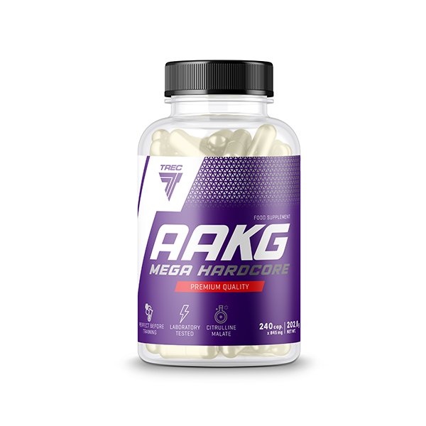 Trec Nutrition AAKG Mega Hardcore kapsulės, sporto papildas