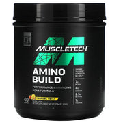 MuscleTech Amino Build, Tropical Twist, maisto papildas, sporto papildas, BCAA, amino rūgštys