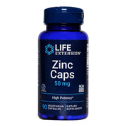 Life Extension cinko kapsulės, 50mg, 90 vnt