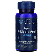 Maisto papildas Super R-Lipoic Acid, 240mg, 60 kapsulių