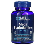 Life Extension Mega Benfotiamine, 250mg - 120 kapsulių