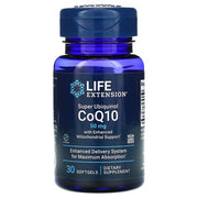 Maisto papildo Life Extension Super Ubiquinol CoQ10 50mg, 30 kapsulių