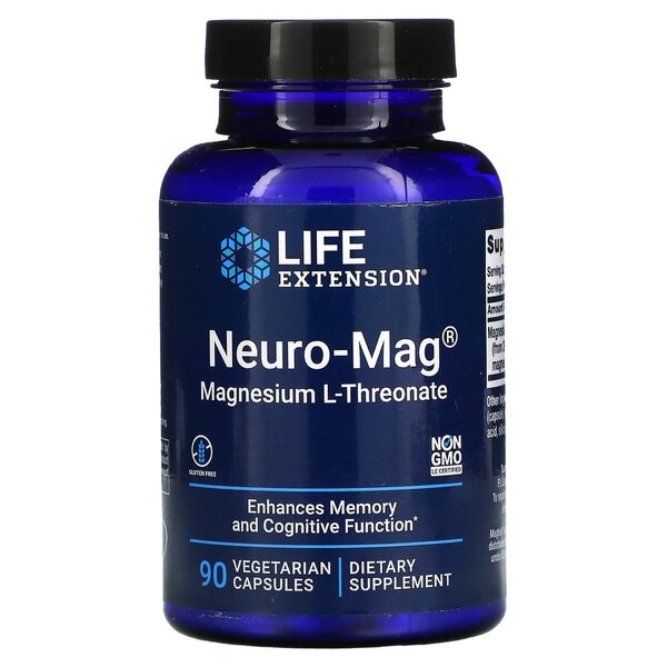 Neuro-Mag magnisio L-Threonate kapsulės