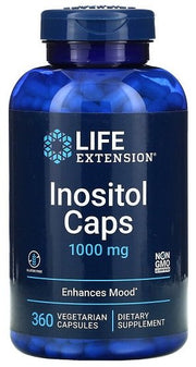 Life Extension Inositol Caps, 1000 mg - 360 vegetariškos kapsulės