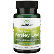 Swanson žolelių papildas petražolių lapai, 400mg, 60 kapsulių