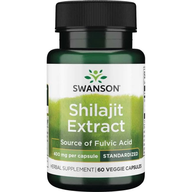 Swanson Shilajit ekstraktas, 400mg, maisto papildas