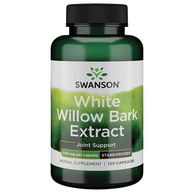 Swanson White Willow Bark Extract kapsulės