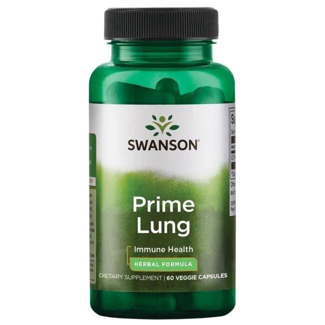 Swanson Prime Lung kapsulės, maisto papildas, sveikatai