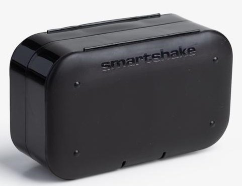 Juoda SmartShake vaistų dėžutė