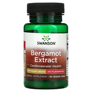 Swanson Bergamot Extract kapsulės