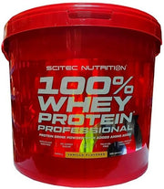 SciTec 100% Whey Protein Professional, Strawberry - 5000 g, baltymų papildas