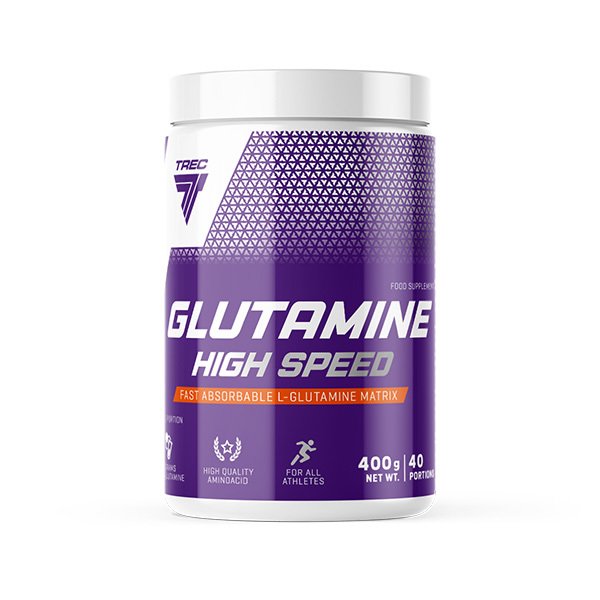 Trec Nutrition Glutamine High Speed, apelsinų greipfrutų maisto papildas