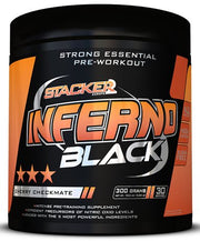 Pre-workout maisto papildas Stacker2 Europe Inferno Black, Cherry Checkmate