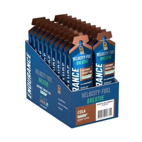 Applied Nutrition Endurance Breathe Isotonic Energy Gel Cola, energijos gelis sportui
