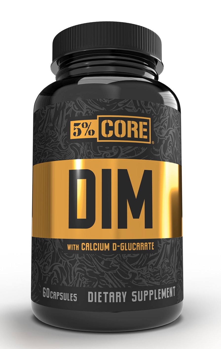 5% Nutrition DIM - Core Series - 60 kapsulių, maisto papildas sveikatai