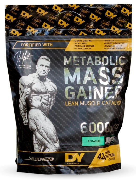 Dorian Yates Metabolic Mass Gainer pistacijų maisto papildas, 6000 g