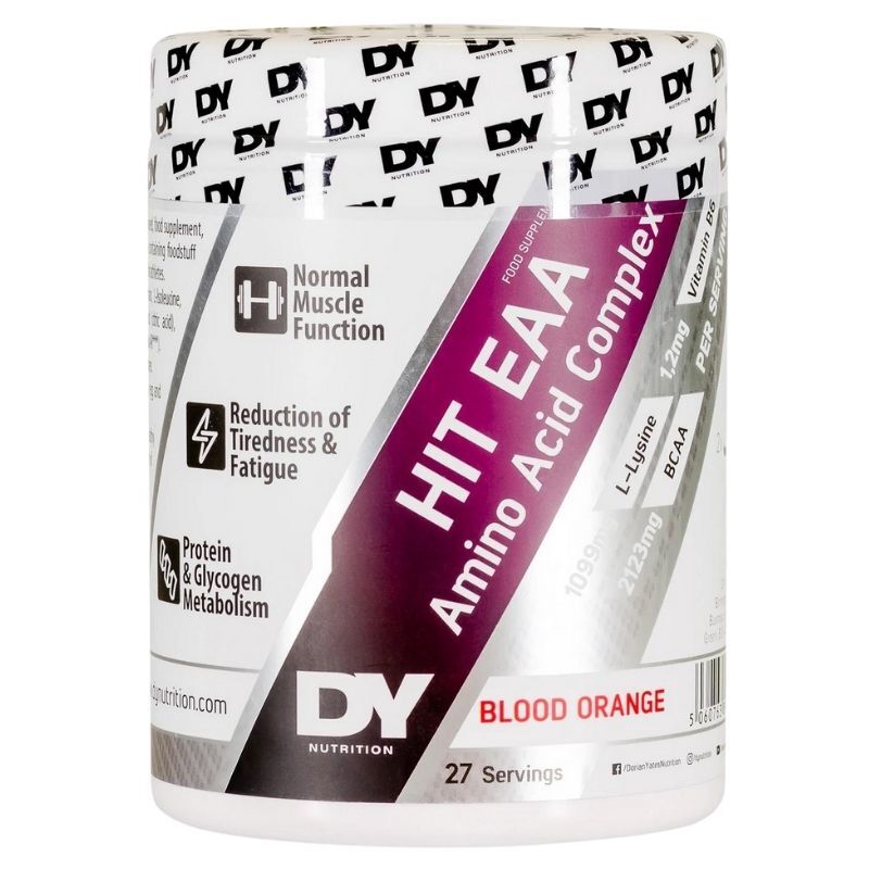 Dorian Yates HIT EAA Amino Acid Complex, Blood Orange - 360 g maisto papildas