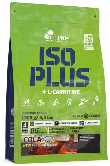 Olimp Nutrition Iso Plus Cola maisto papildas, sporto papildas, 1505 g