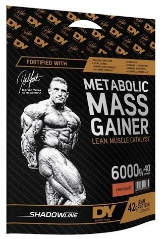 Maisto papildas Dorian Yates Metabolic Mass Gainer, šokoladas, 6000 g