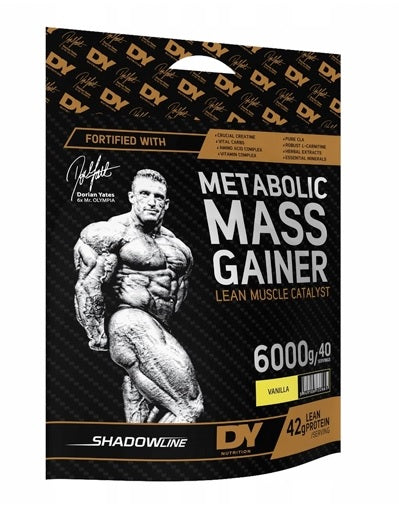 Dorian Yates Metabolic Mass Gainer, Vanilla - 6000 g, baltymų papildas