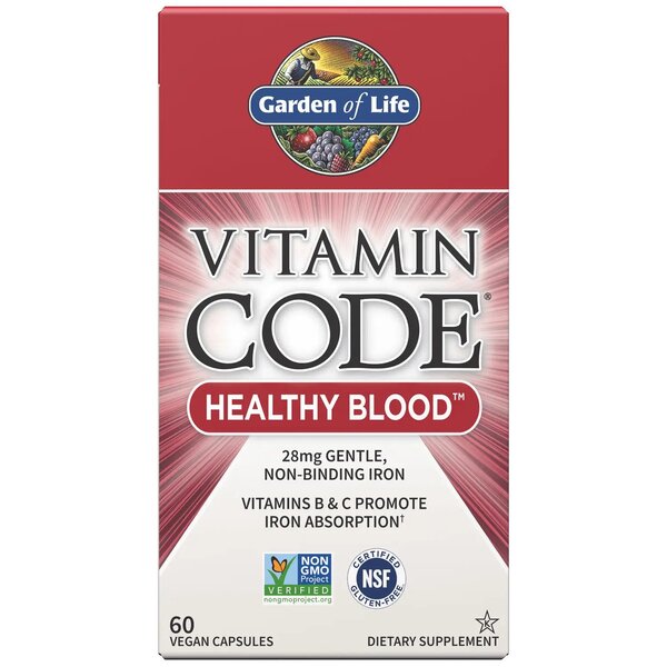 Garden of Life vitaminų kodas sveikai kraujotakai