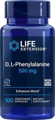 Maisto papildas D L-Phenilalaninas 500mg
