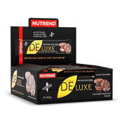 Baltymų batonėliai Nutrend Deluxe, šokolado brownies skonis, 12 vnt