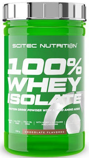 SciTec 100% Whey Isolate, Cookies & Cream - 700 g baltymų papildas