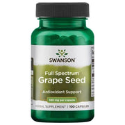 Swanson Grape Seed kapsulės, antioksidantai, sveikata