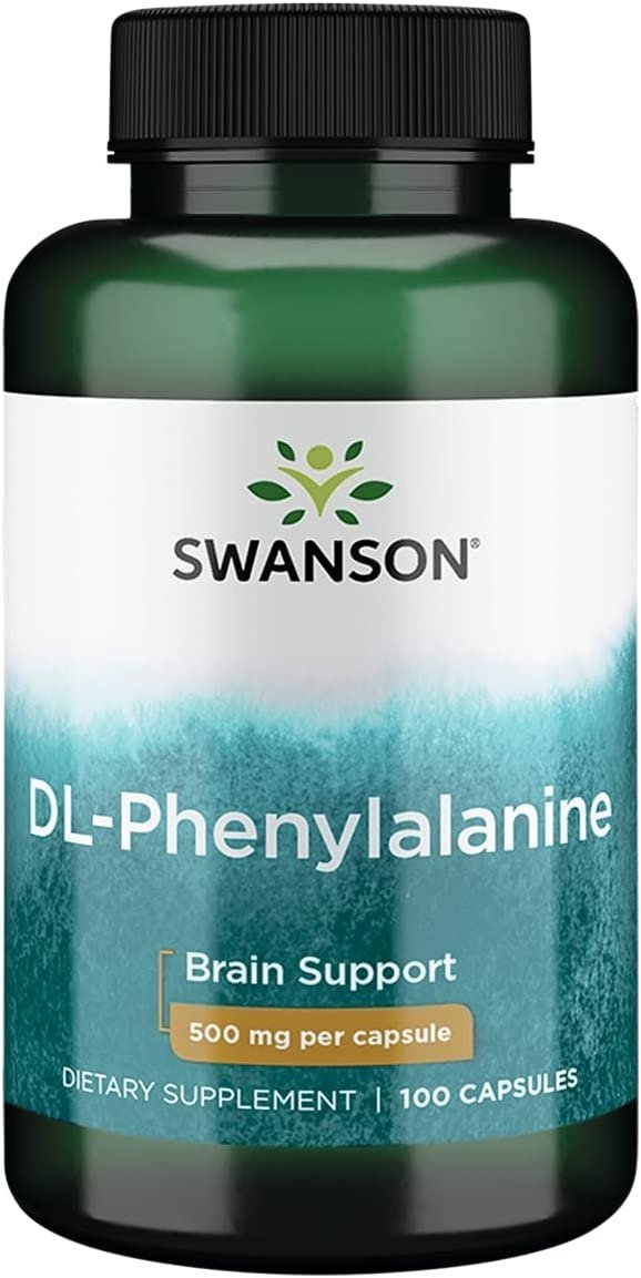 Swanson DL-Phenylalanine kapsulės