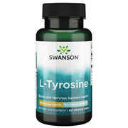 Swanson L-Tyrosine, 500mg - 60 kapsulių