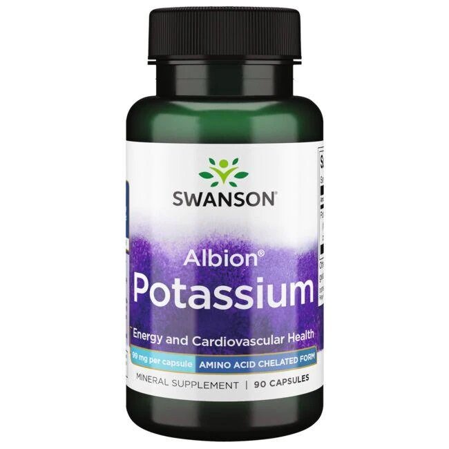 Swanson Albion Potassium kapsulės
