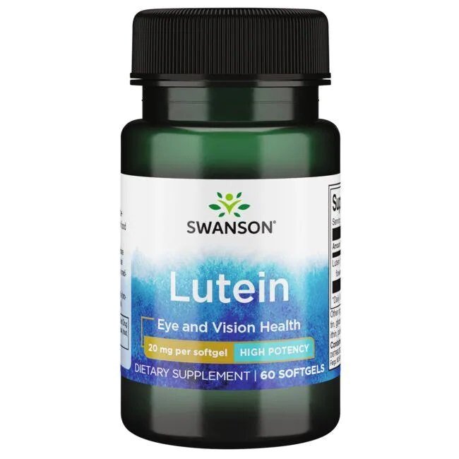 Swanson Luteiin, 20 mg - 60 kapslit